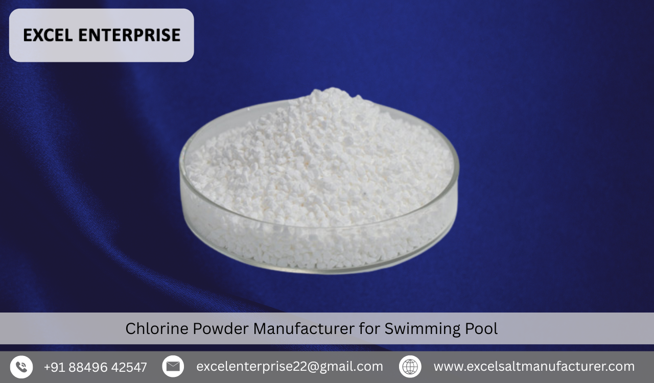 Chlorine Powder Manufacturer for Swimming Pool